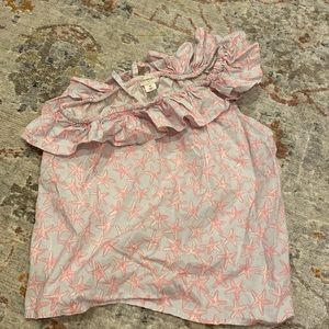 pink starfish blouse